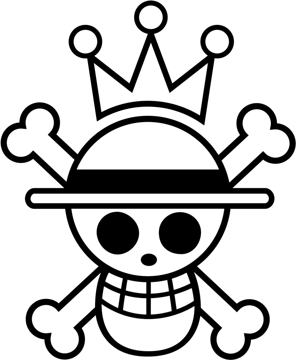 King Luffy Symbol By Zerocustom1989 - One Piece Flag (1024x1192)