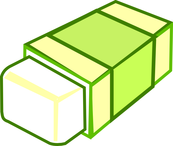 Final Product Clip Art At Clker - Eraser Clipart Png (600x507)