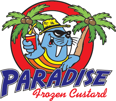 Curtoons Cartoon Company Cartoon Logos Cartoon - Paradise Frozen Custard (400x400)