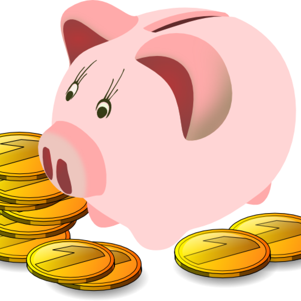 Piggy Bank Clipart Piggy Bank Clipart Free Clipart - Saving (1024x1024)