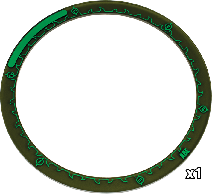 Hordes 5" Area Of Effect Ring Marker - Circle (709x651)