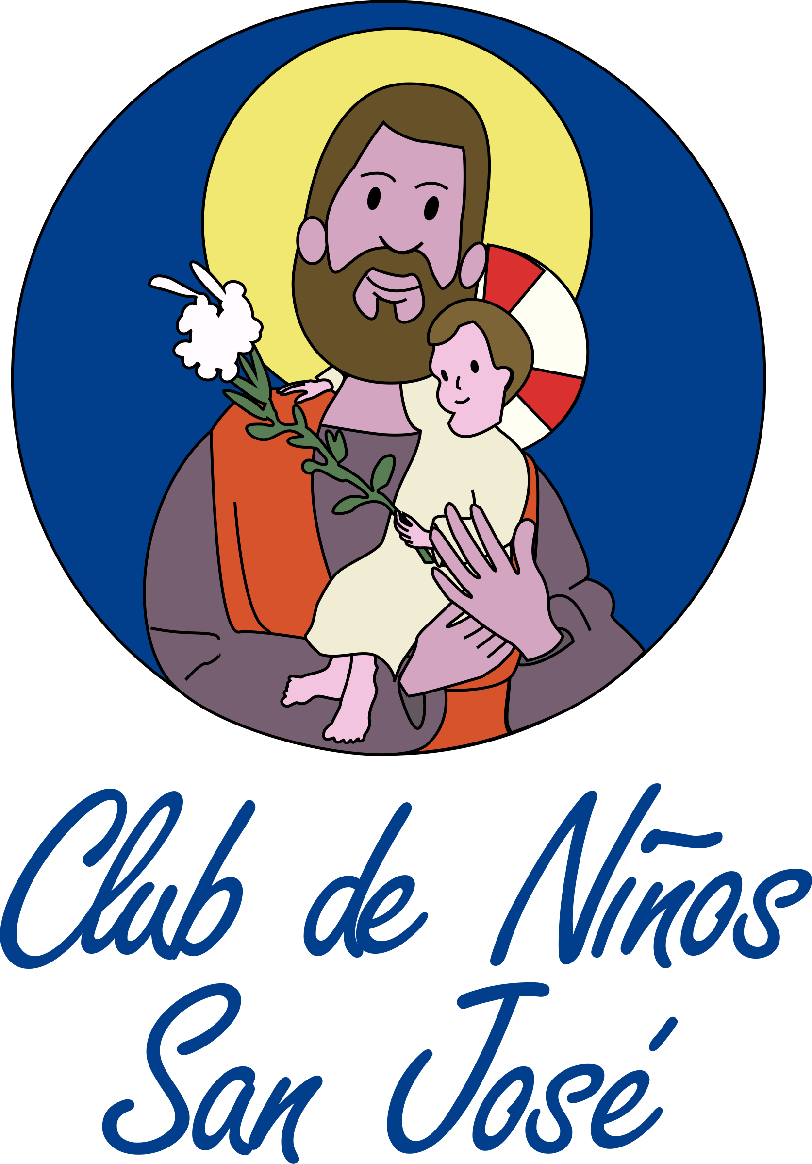 Logo Para El Club De Niños San José De La Parroquia - San Jose Para Niños (1673x2397)