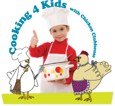 What Better Way For Children To Learn How To Cook, - Chicken (400x370)