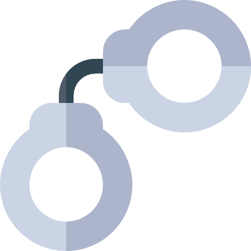 Handcuffs Free Icon - Handcuffs (512x512)