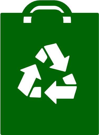 Reduce, Reuse, Recycle - Recycle Bag Icon (512x512)