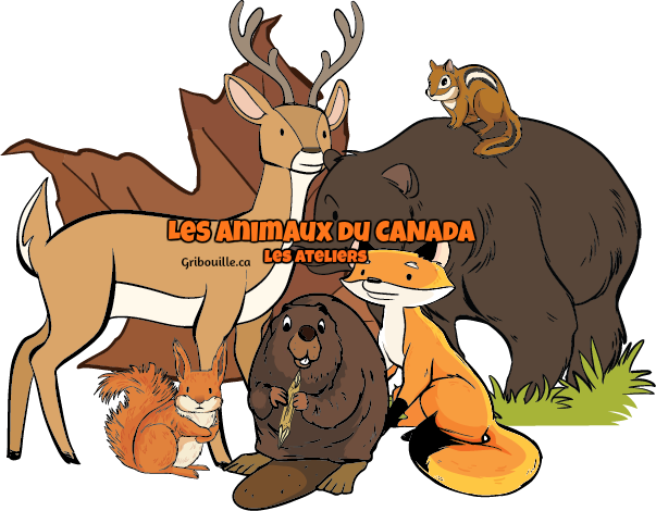 Les Animaux Du Canada - Las Animaux Du Canada (603x470)
