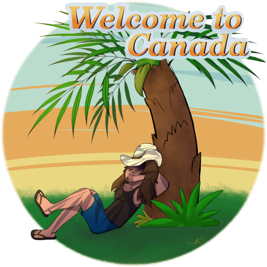 Welcome To Canada By Masteroshawott - Illustration (894x894)