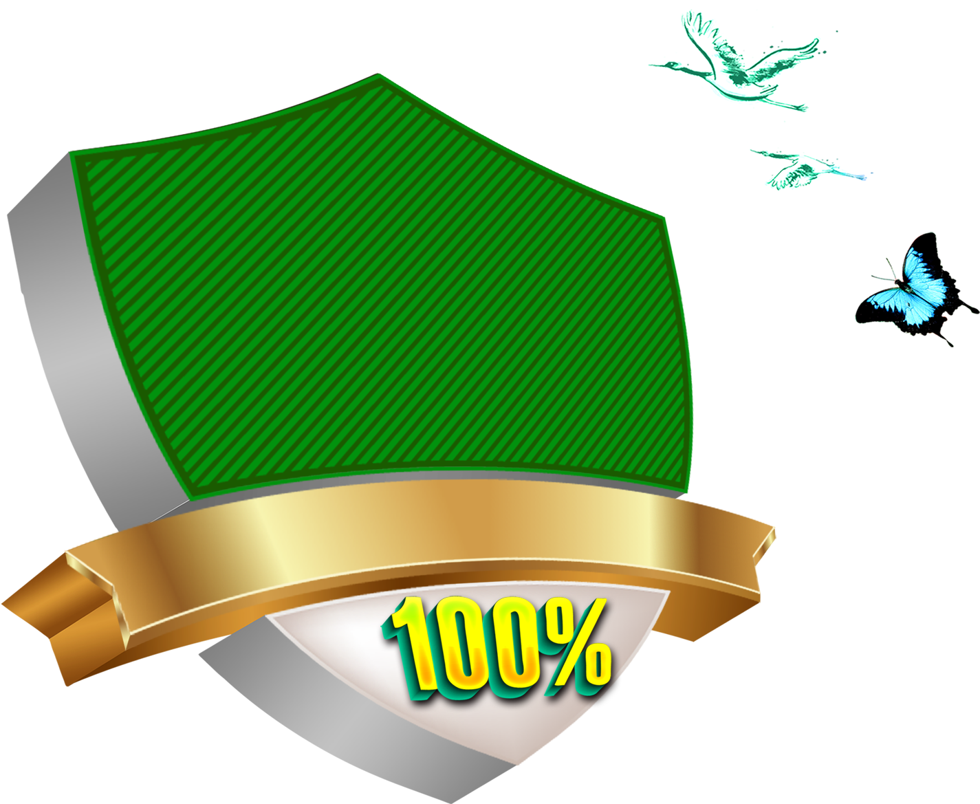 Green Shield Canada Pollution Icon - Canal (1500x1500)