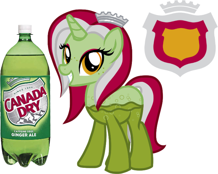 Canada Dry Soda Pony By Equinepalette - Canada Dry Ginger Ale (709x566)