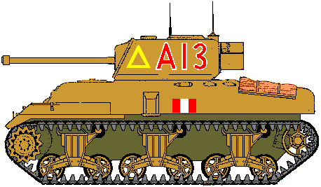 Late Production Ram Ii, In Markings Of 1st Canadian - Canadian Tanks In Ww2 (458x267)
