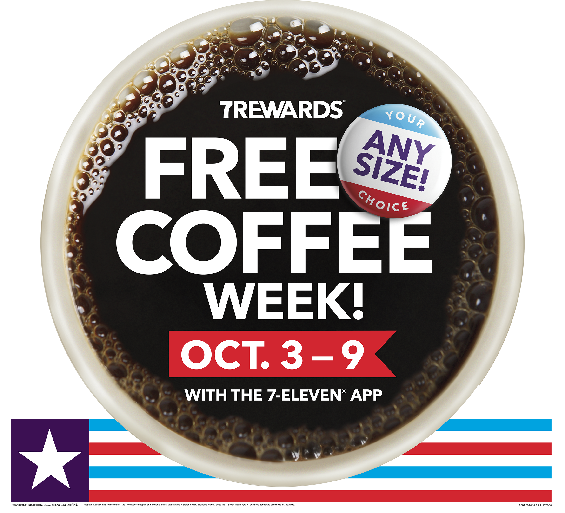 Free Cup Of Coffee Every Day During Free Coffee Week, - Chocolate (2345x2131)