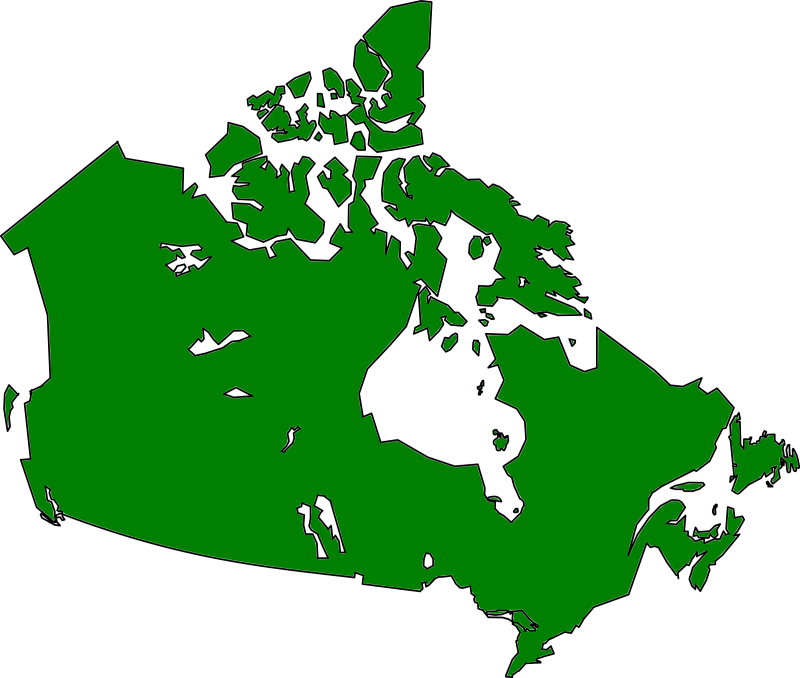 Pin Canada Map Clipart - Grand Forks Bc Map (800x678)