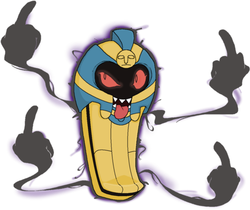 Meltzer Told The Associated Press That The Pokemon - Cofagrigus Fag (500x417)