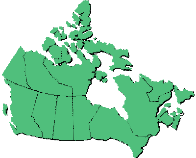 Canada Map - Map Of Canada (400x322)