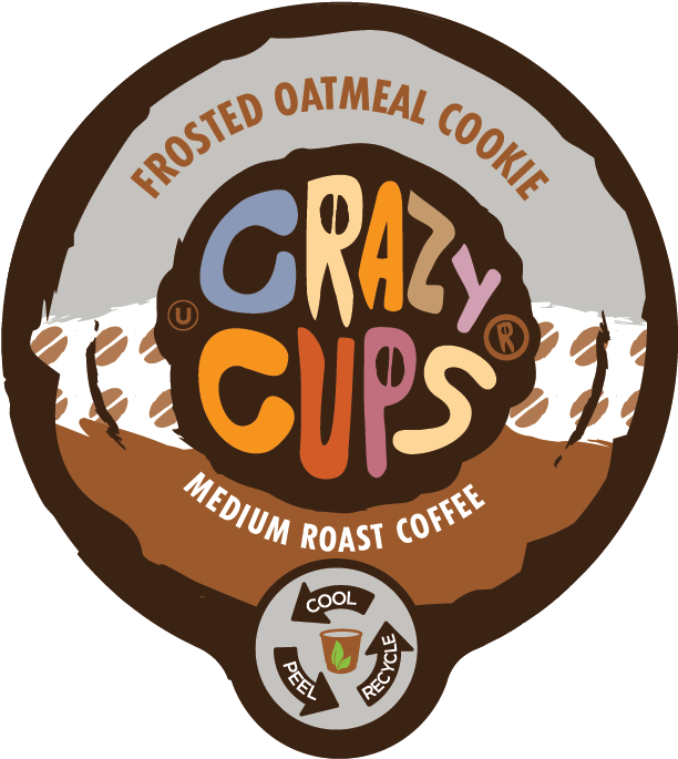 Crazy Cups Frosted Oatmeal Cookie Flavored Coffee Single - Crazy Cups Frosted Oatmeal Cookie Flavored Coffee Single (850x821)