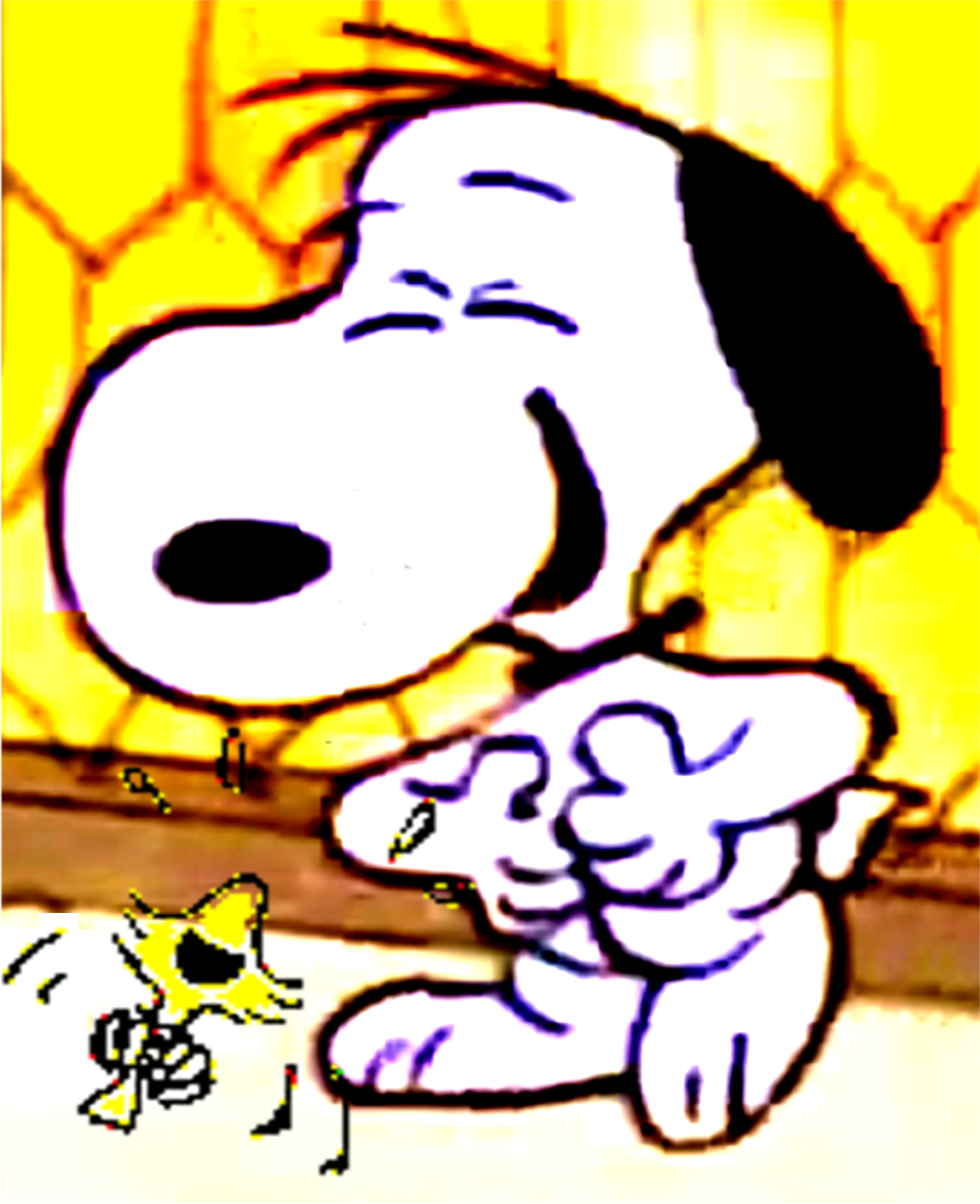 Laughing Together By Bradsnoopy97 Laughing Together - Cartoon (960x1179)