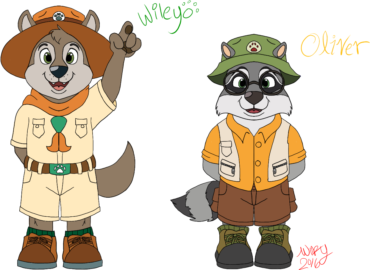 Wiley And Oliver By Hufflepuffrave Wiley And Oliver - Digital Art (1276x935)