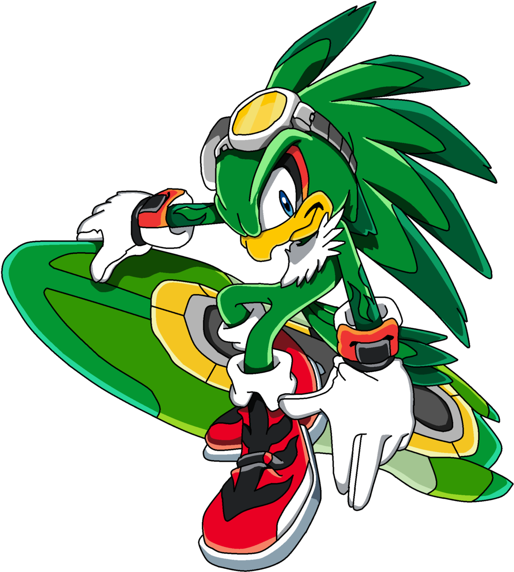 Jet The Hawk Sonic X Artwork By Aquamimi123 - Sonic Jet The Hawk (1024x1131)
