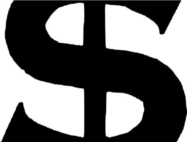 Dollar Clipart Large - Cross (640x480)