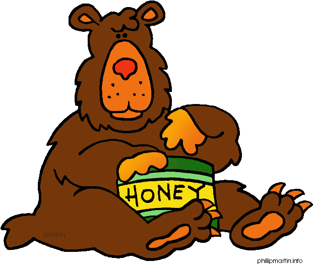 Canada - Clip - Art - Bear Hibernation Clip Art (648x549)