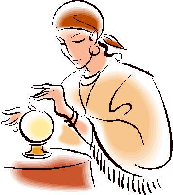 Fortune Teller - Png Of Fortune Telling (356x401)