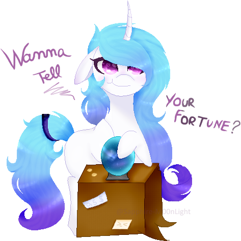 Fortune Teller By Sapphire-m00nlight - Cartoon (529x491)