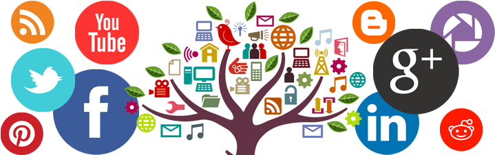 We Offer Facebook, Twitter And Google Page Design With - Social Media Optimization (727x225)