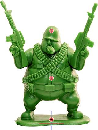 Create Cartoon Character Soldier-photoshop - Figurine (320x424)