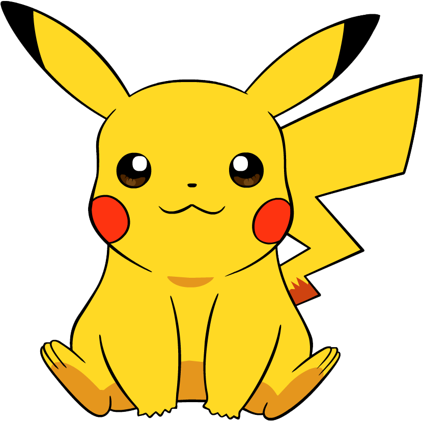 Pikachu Clipart Transparent - Pikachu Wearing A Christmas Hat (846x832)