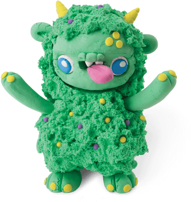 Stuffed Animal Clipart Basket Toy - Morph Sonic Green Dough (540x540)