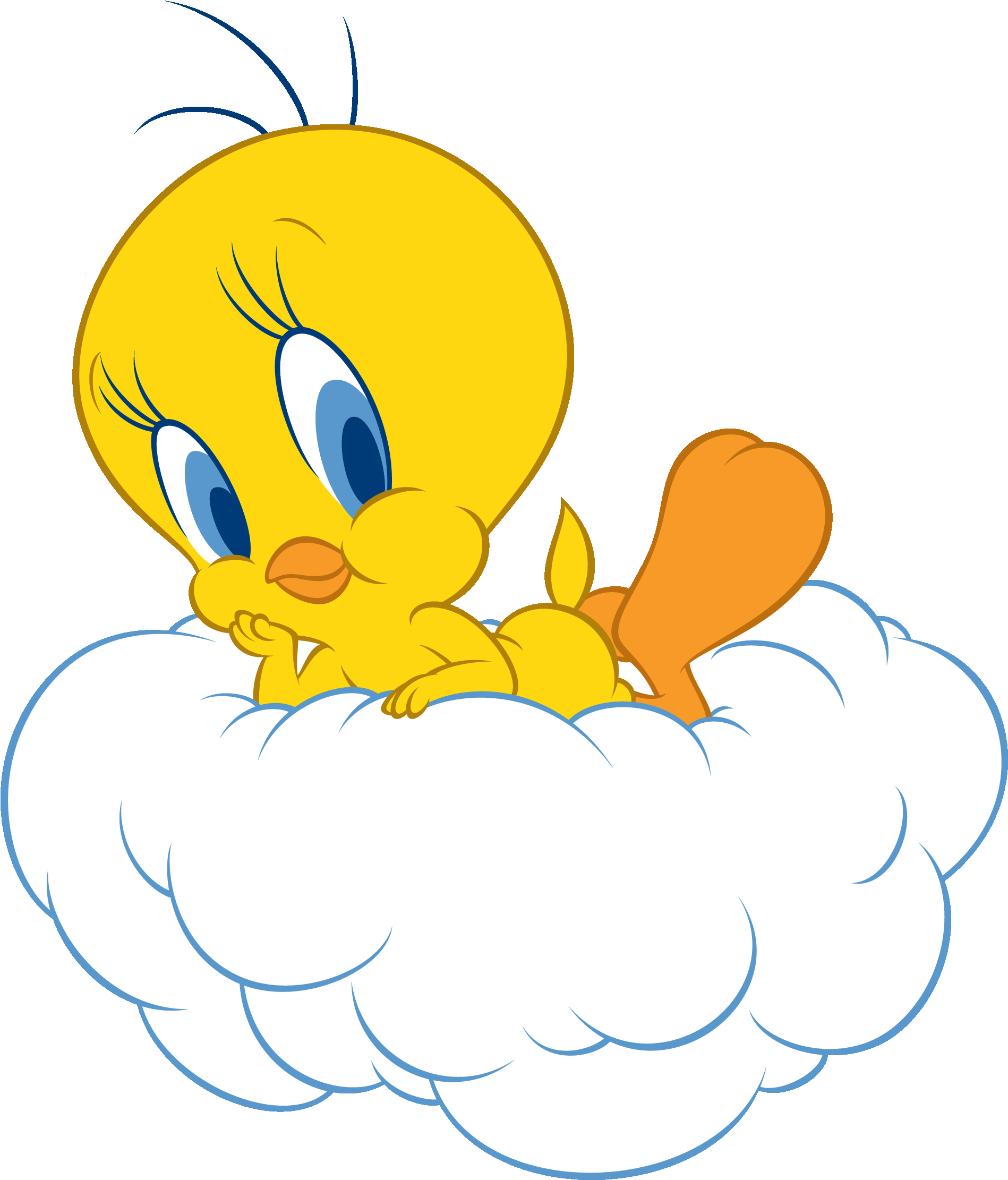 Tweety Bird Vector Png Transparent Image - Tweety Bird (2100x2400)