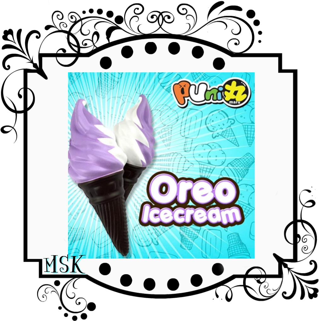 Puni Maru Oreo Ice Cream Squishy - Squishy Puni Maru Monkey (1024x1024)