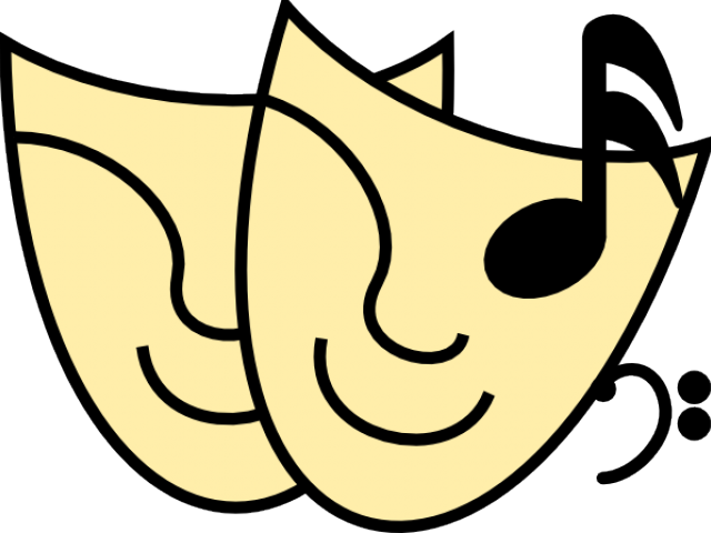 Musical Movies Cliparts - Broadway Clip Art (640x480)