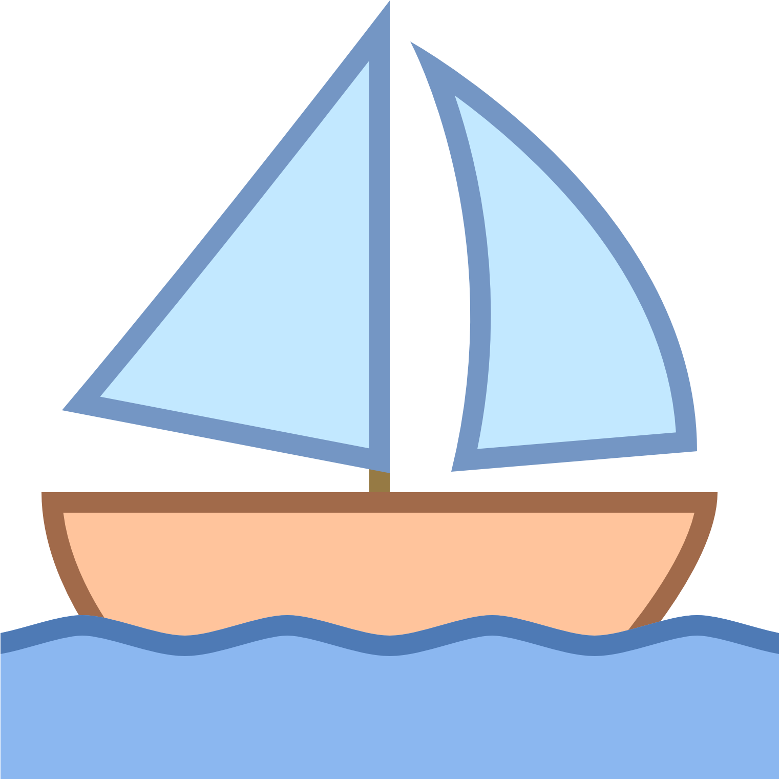 Sail Background - Sailboat (1600x1600)