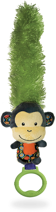 Yoee Baby Feather Toy - Yoee Baby - Monkey By Yoee Baby From Fat Brain Toys (220x734)