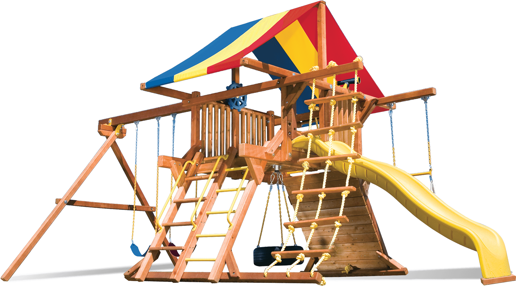 Sunshine Base Castle 46a - Backyard Playworld (1693x1127)