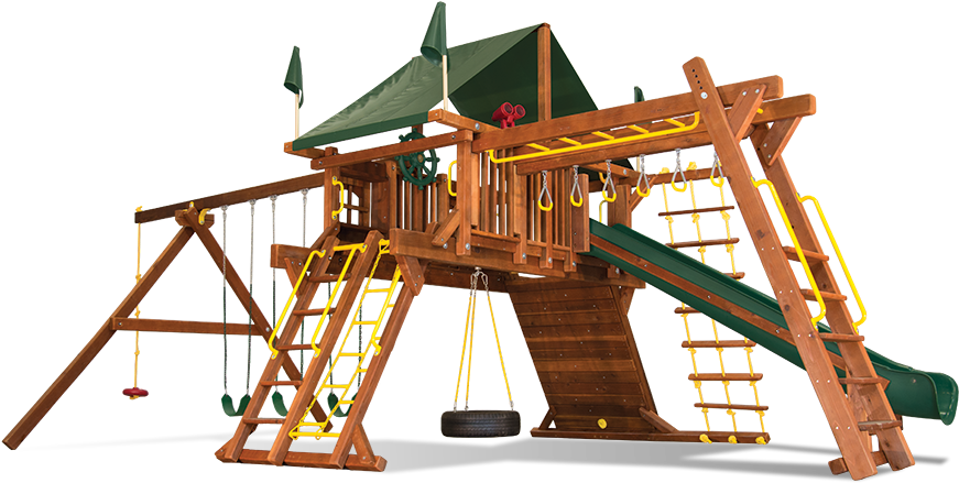 Rainbow's - Backyard Playworld (892x447)