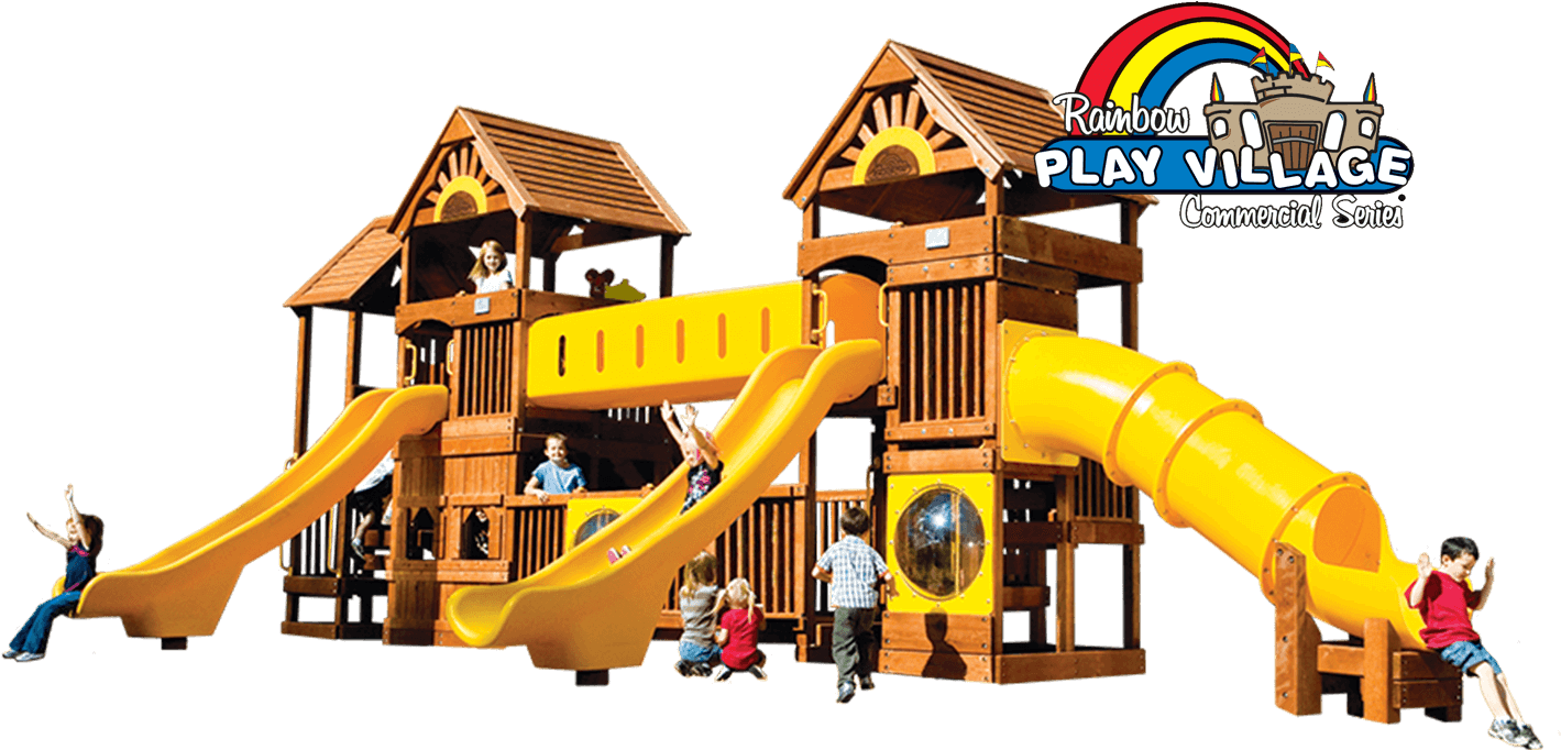 Commercial Swingsetsfrom $5,999 - Rainbow Play Systems Of Colorado (1500x900)