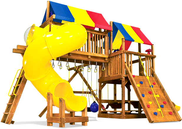 Rainbow's - Backyard Playworld (892x447)