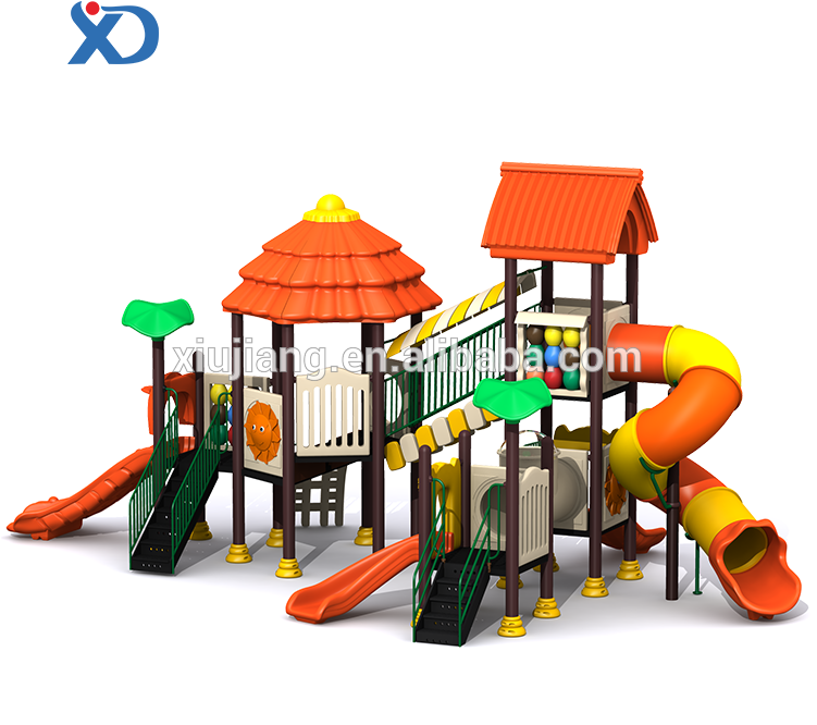 2017 New Style Outdoor Playground Kids Playground Slide - Playground (750x750)