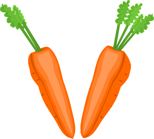 Carrot, Cut, Greens, Half, Hearty - Stock.xchng (640x578)