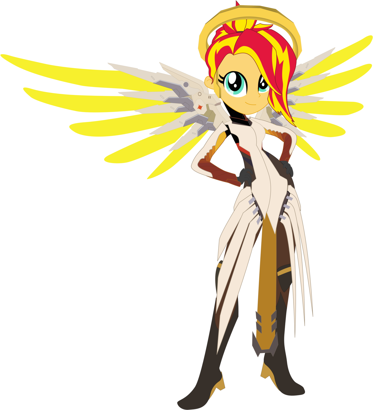 Sunset Shimmer - Overwatch Sunset Shimmer (1600x1740)