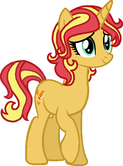 She's - Mlp Older Sunset Shimmer (419x564)