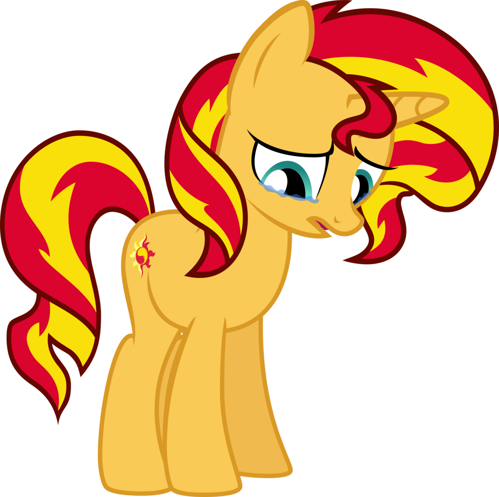 Sunset Shimmer So Sorry By Piolet231-d7n - Sunset Shimmer Pony Png (1024x1020)