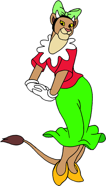 Clarabelle Cow Png Transparent Image - Clarabelle Cow (445x757)