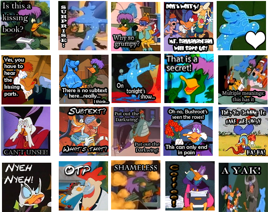 Darkwing Duck Avatars 2 By Bat-snake - Cartoon (563x441)