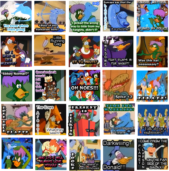 Darkwing Duck Avatars By Bat-snake - Cartoon (568x576)