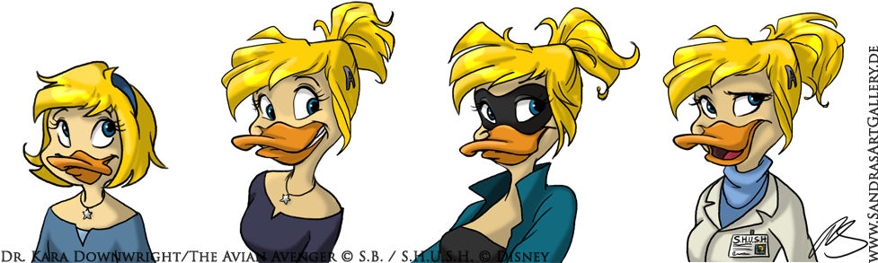 Ocs Of Duckverse Darkwing Duck Oc Duck Splatterphoenixart - Mug Shot (983x303)