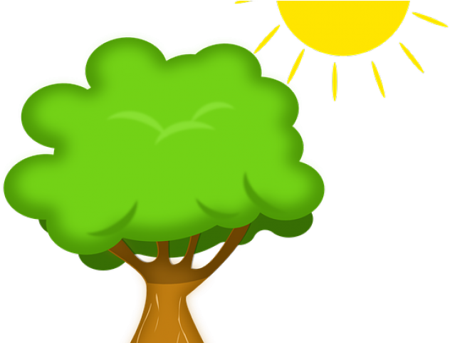 Sunny Clipart Tree - Cut And Paste Apple (640x480)