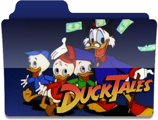 Vsbron13 15 3 Duck Tales By Vsbron13 - Duck Tales Folder Icon (512x512)